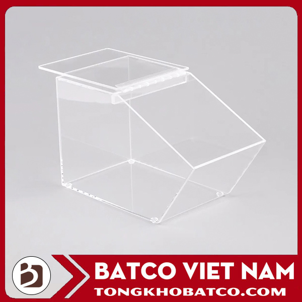 Clear acrylic display pastry case