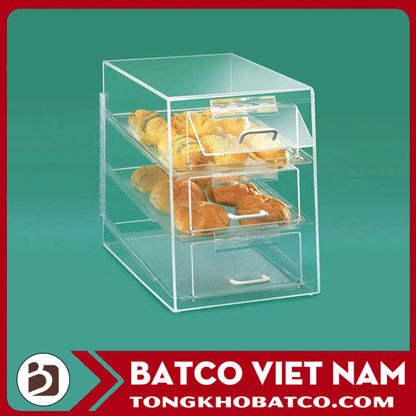 Acrylic display pastry case