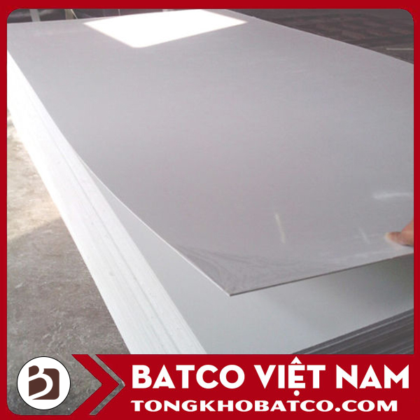 Tấm nhựa PVC Việt Nam màu sữa