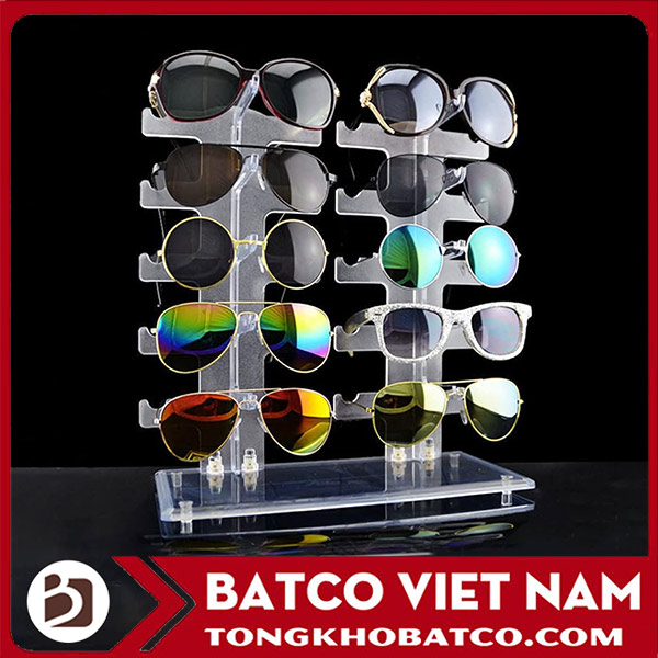 Acrylic eyeglass display stand