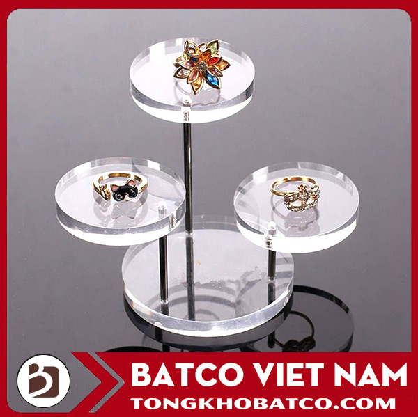 Acrylic ring display stand