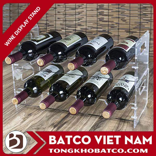 Acrylic wine display stand 1