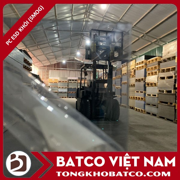 TẤM POLYCARBONATE ESD MÀU KHÓI HÀN QUỐC (SMOG)